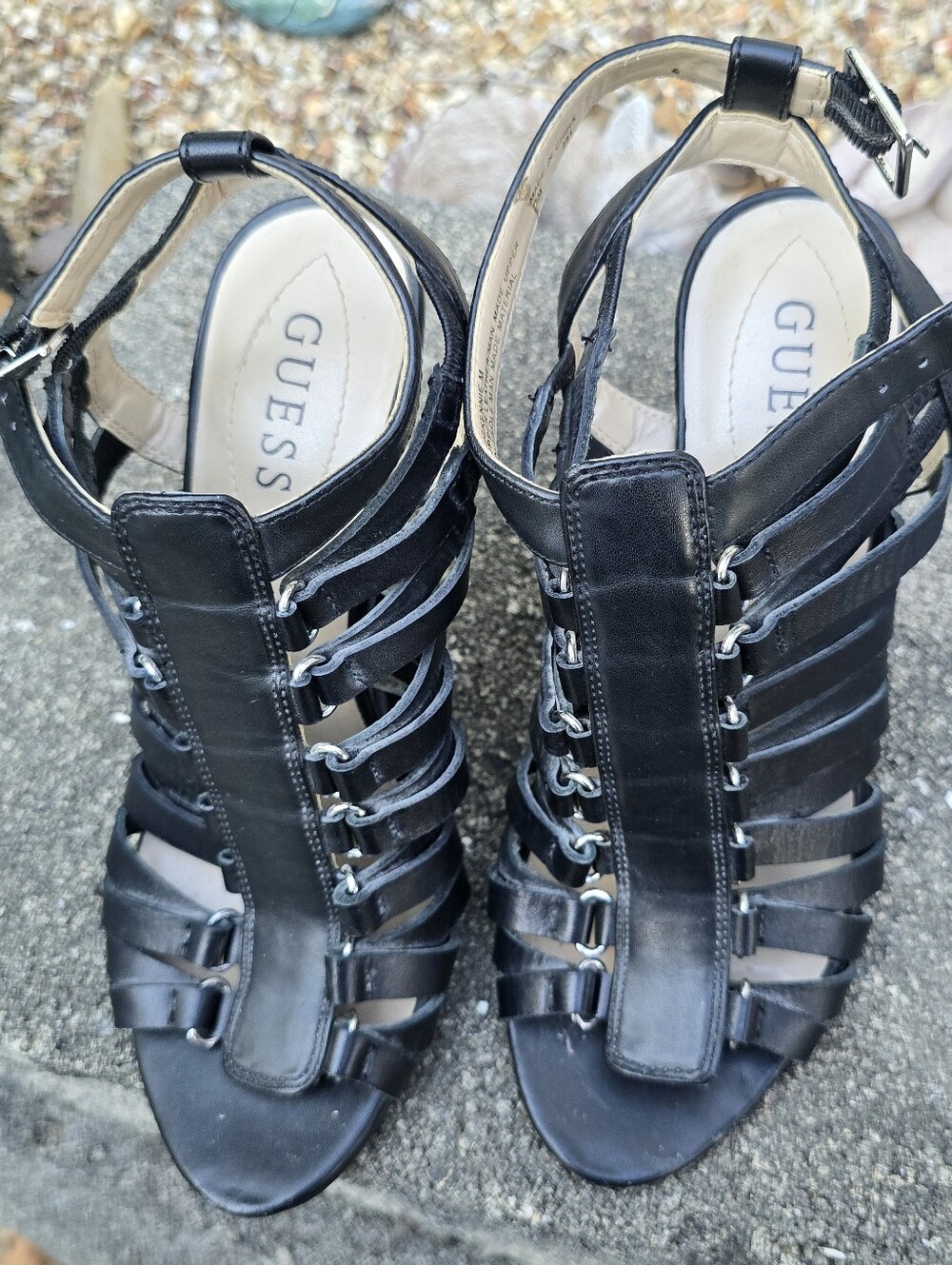 GUESS leather Sandals